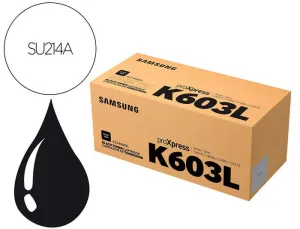 SAMSUNG CLT-K603L NEGRO CARTUCHO DE TONER ORIGINAL - SU214A
