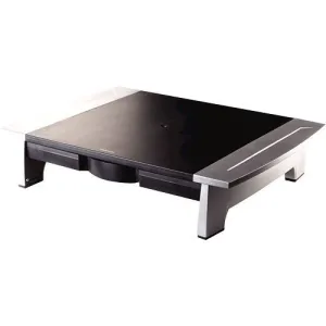 FELLOWES OFFICE SUITES SOPORTE PARA MONITOR - 5 AJUSTES DE ALTURA - CAJON DE ALMACENAMIENTO - ESPACIO PARA PORTATIL - PESO MAX 36KG
