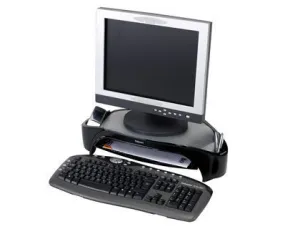 FELLOWES SMART SUITES SOPORTE PARA MONITOR - 3 ALTURAS AJUSTABLES - INCLUYE BANDEJA PORTADOCUMENTOS - PESO MAX 10KG
