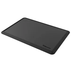 FELLOWES ALFOMBRA ANTIFATIGA 91.44X60.96CM - BORDES BISELADOS - DISEÑO ERGONOMICO - COLOR NEGRO