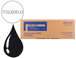 KYOCERA TK450 NEGRO CARTUCHO DE TONER ORIGINAL - 1T02J50EU0