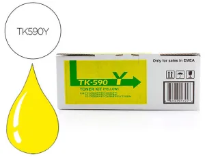 TONER KYOCERA -MITA AMARILLO TK590Y