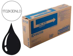 KYOCERA TK475 NEGRO CARTUCHO DE TONER ORIGINAL - 1T02K30NL0