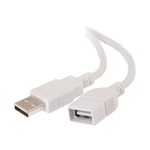 CABLE ALARGADOR C2G USB BLANCO2M