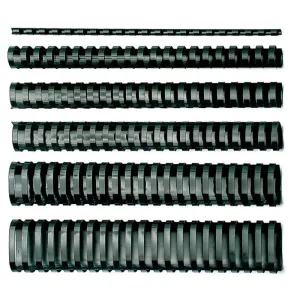 ESSELTE CANUTILLO OVALADO NEGRO 38MM 350H 50U 4028185 MAK220177