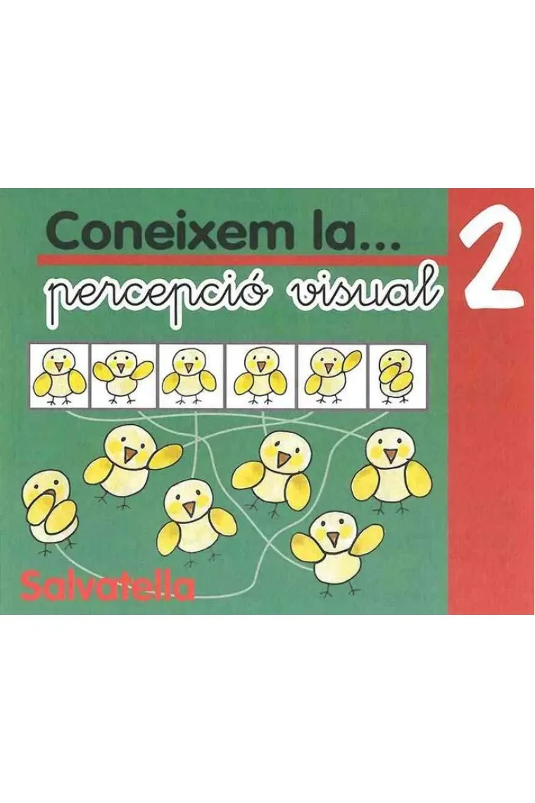 CONEIXEM LA-- PERCEPCIO VISUAL, 2 EDUCACIO INFANTIL (Catalán)