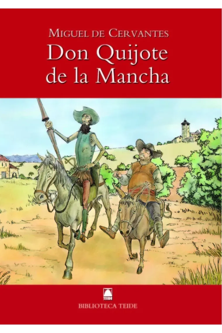 Biblioteca Teide 001 - Don Quijote de la Mancha -Miguel de Cervantes-