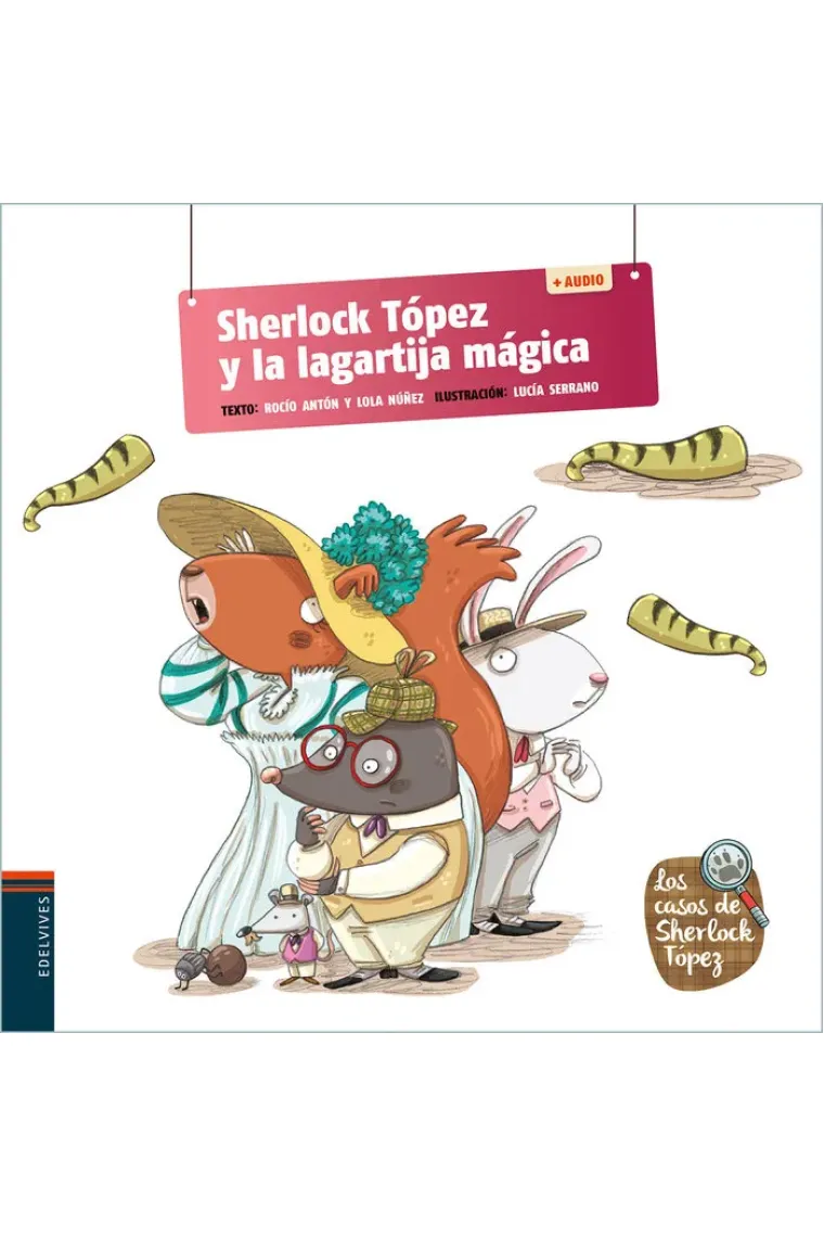 SHERLOCK TOPEZ Y LA LAGARTIJA MAGICA QR