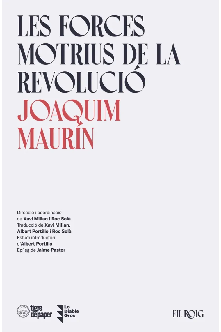 Les forces motrius de la revolució (Catalán)
