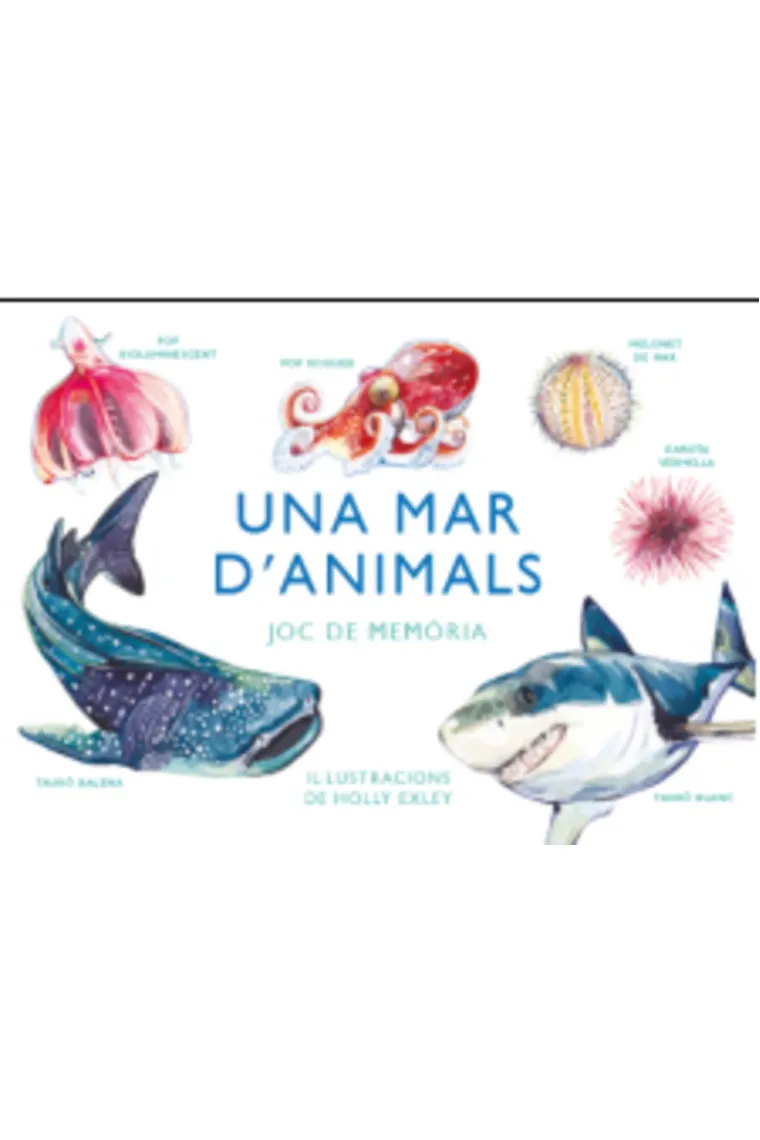 Un mar d'animals. Joc de memòria (Catalán)