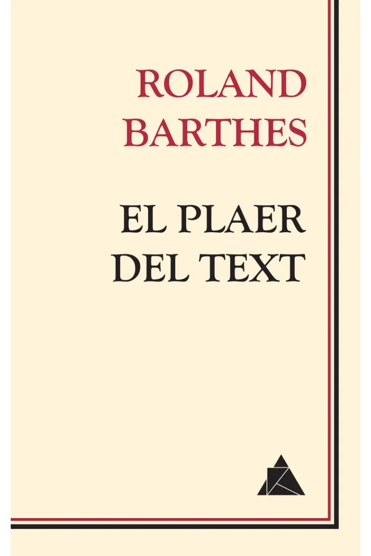 El plaer del text (Catalán)