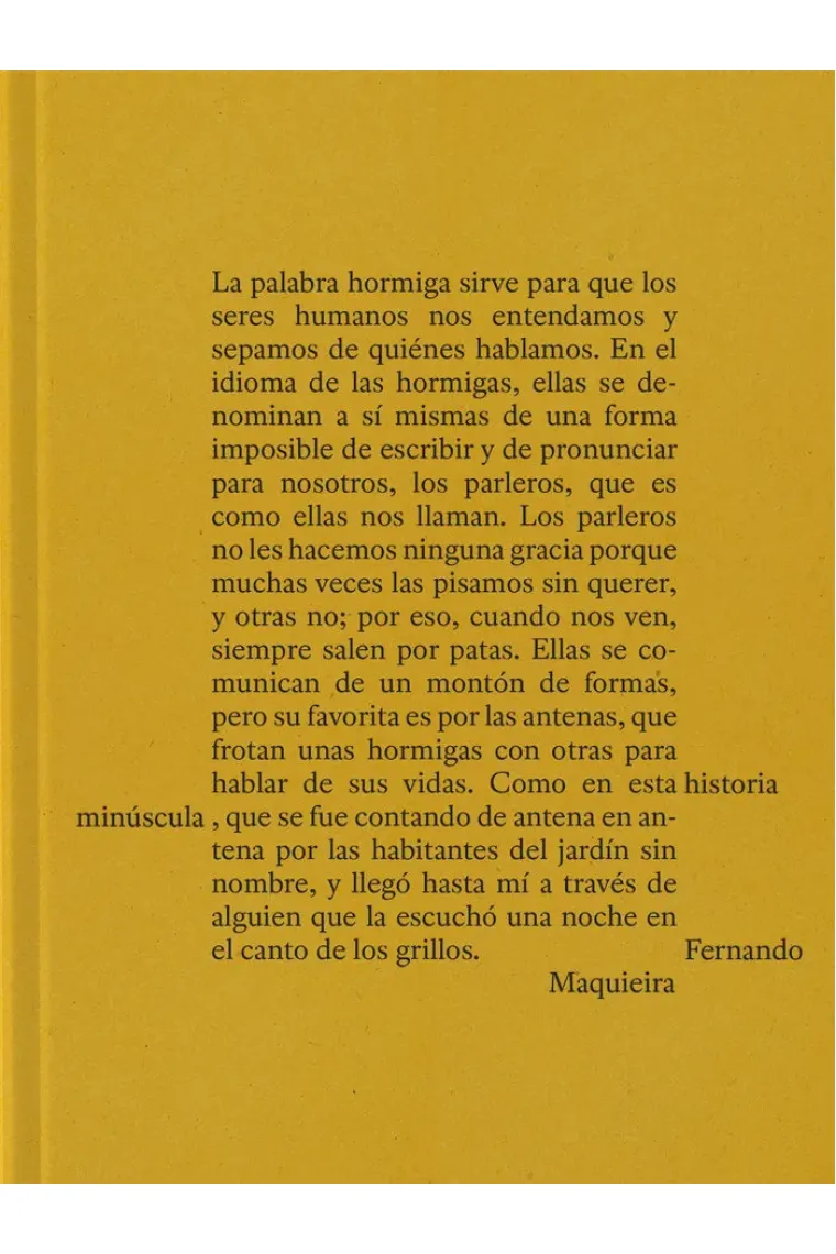 Una Historia Minúscula