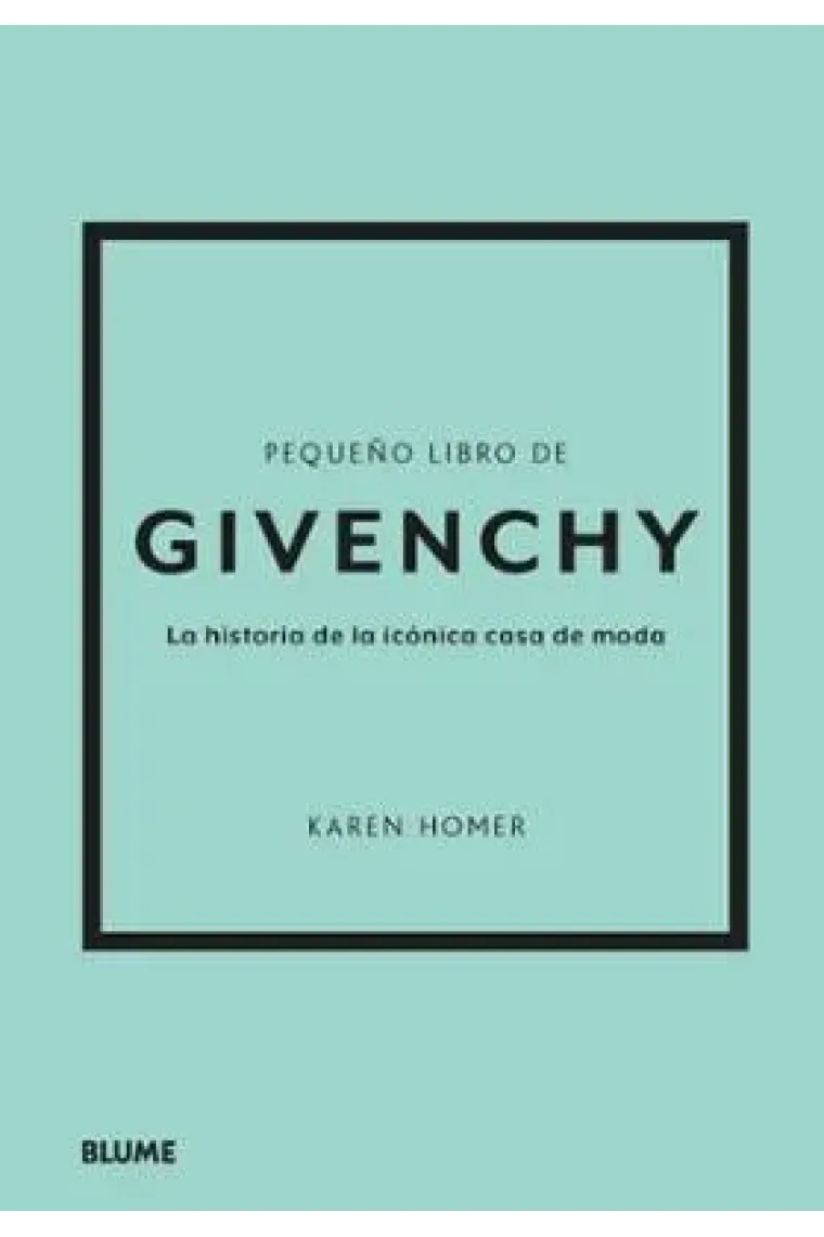 Pequeño libro de Givenchy.