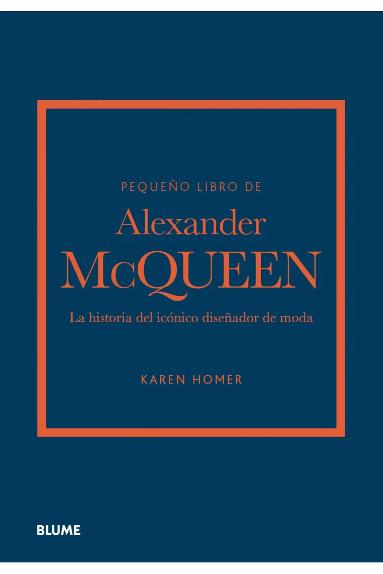 Pequeño libro de Alexander McQueen.
