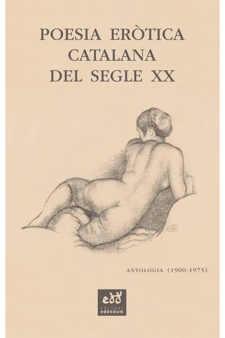 Poesia eròtica catalana del segle XX. (Catalán)