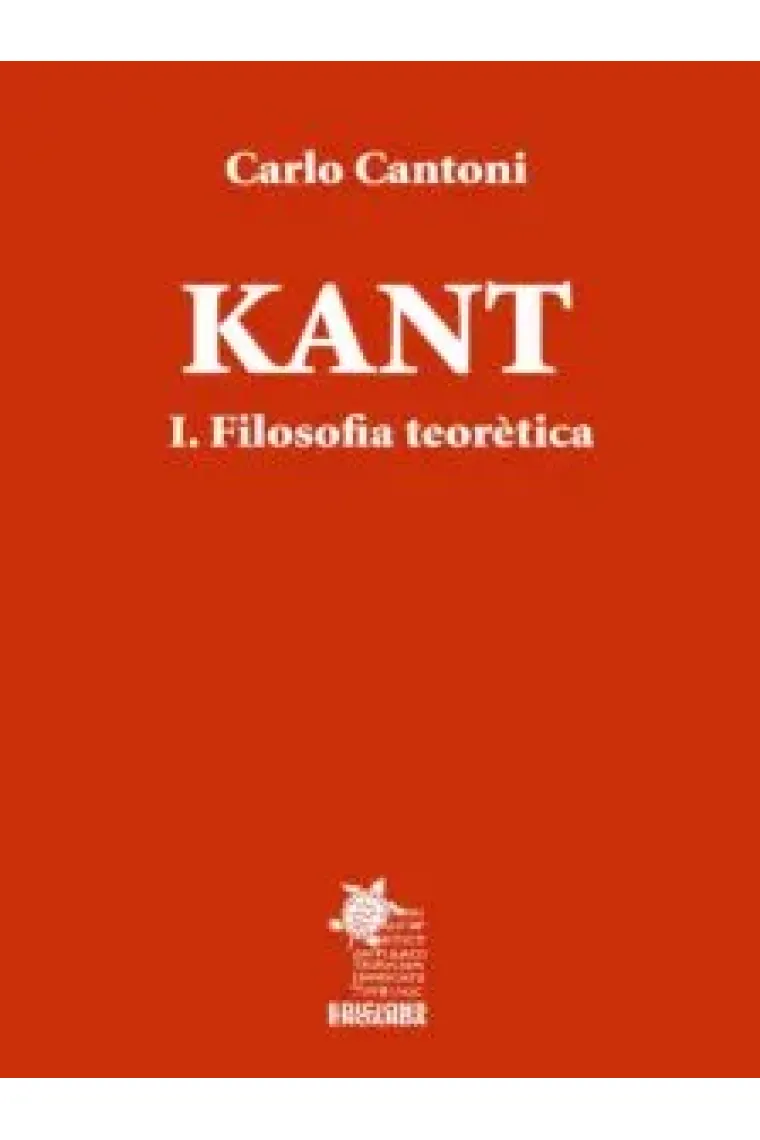 Kant (I): Filosofia teorètica (Catalán)