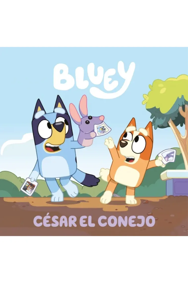 BLUEY UN CUENTO CESAR EL CONEJO EDICION EN ESPAÑOL