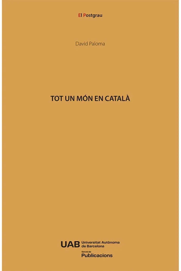 Tot un món en català (Catalán)