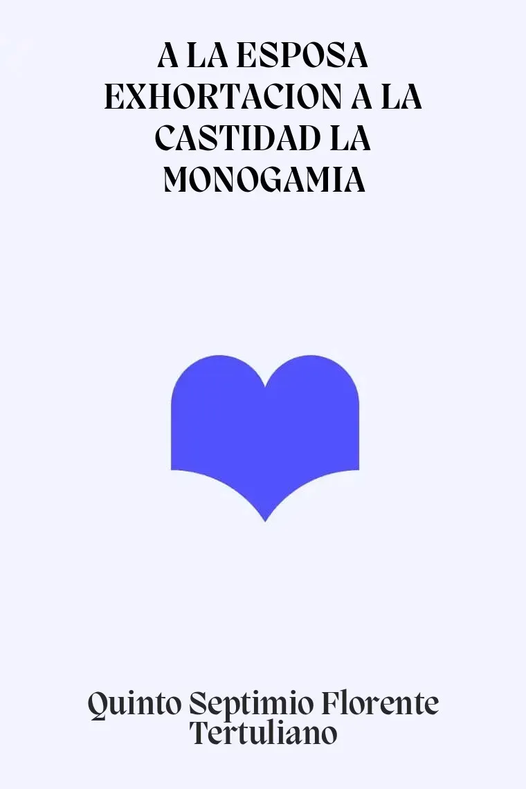 A LA ESPOSA EXHORTACION A LA CASTIDAD LA MONOGAMIA