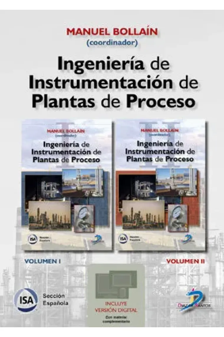 INGENIERIA DE INSTRUMENTACION DE PLANTAS DE PROCESO. 2 TOMOS