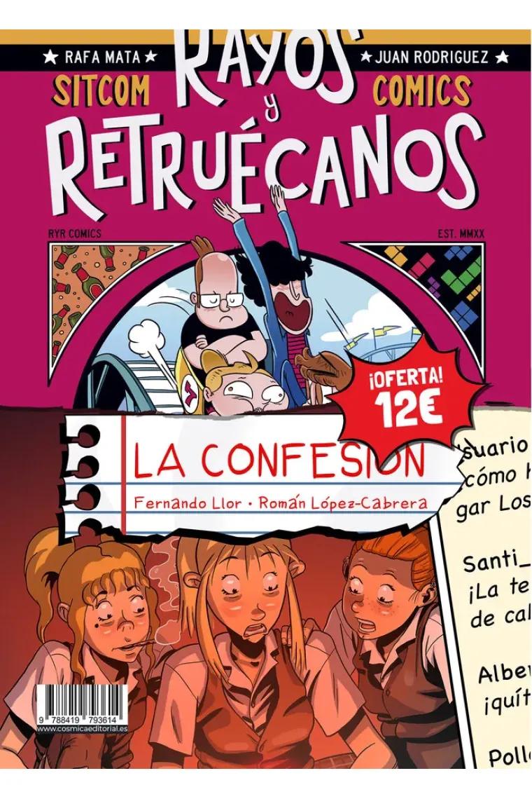 PACK RAYOS Y RETRUECANOS Y LA CONFESION