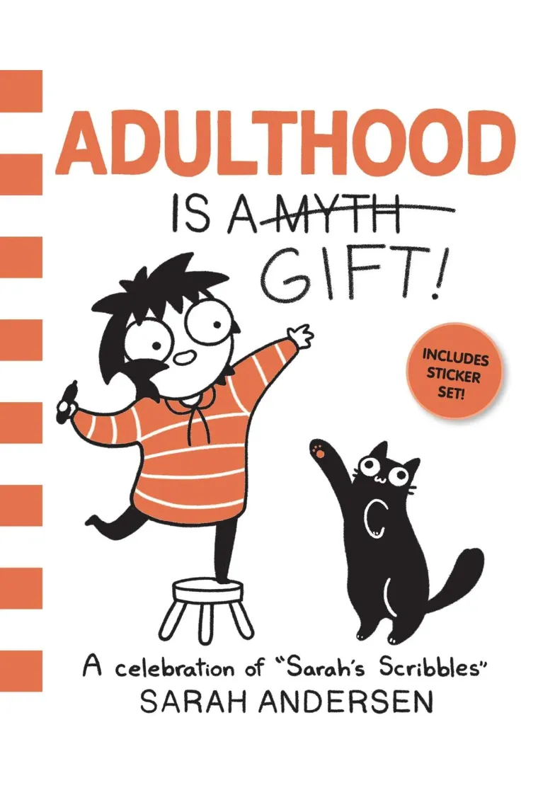 Adulthood Is a Gift!: A Celebration of Sarah's Scribbles (Volume 5) (Inglés)