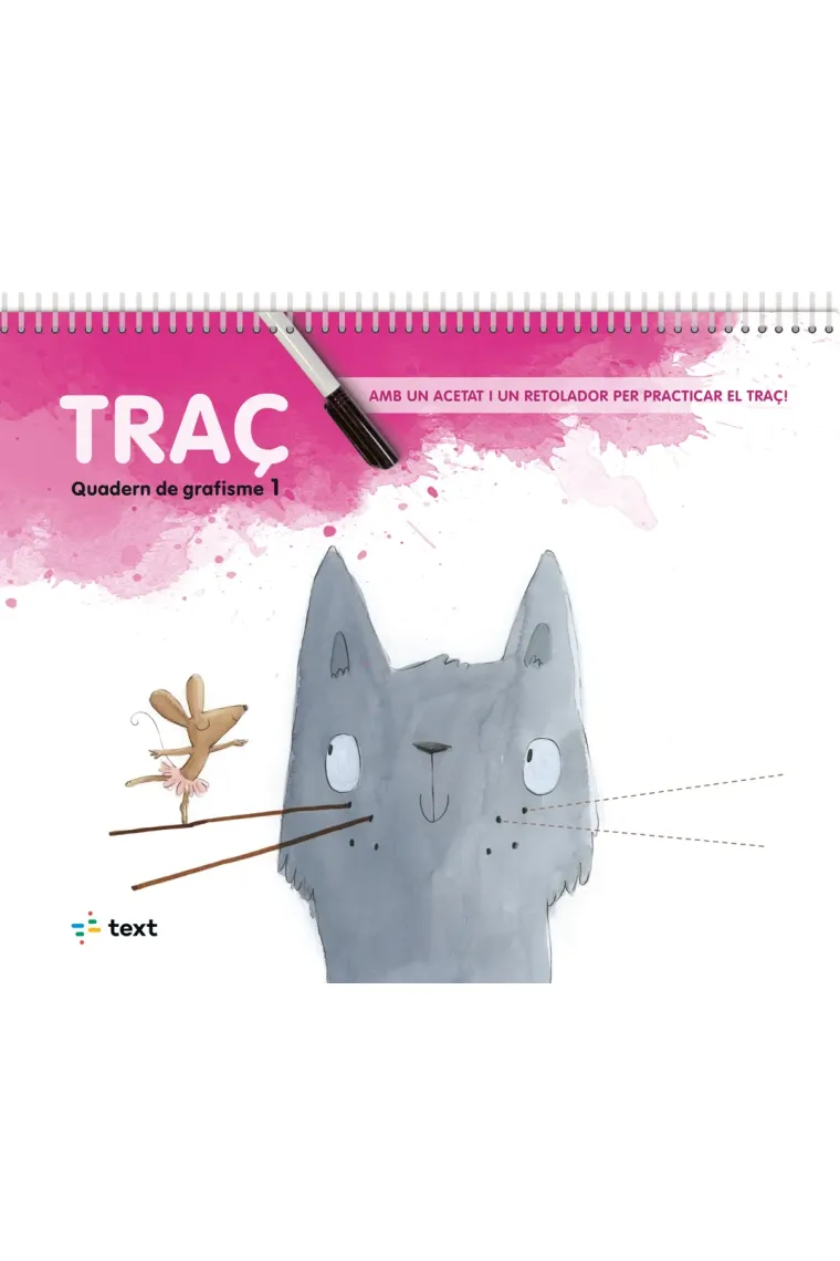 Traç 1. Quadern de grafisme 1 (Catalán)