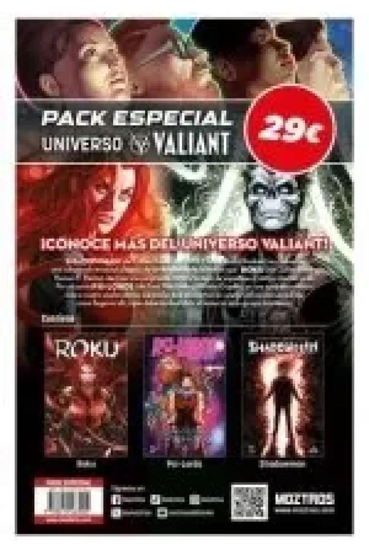 UNIVERSO VALIANT PACK ESPECIAL