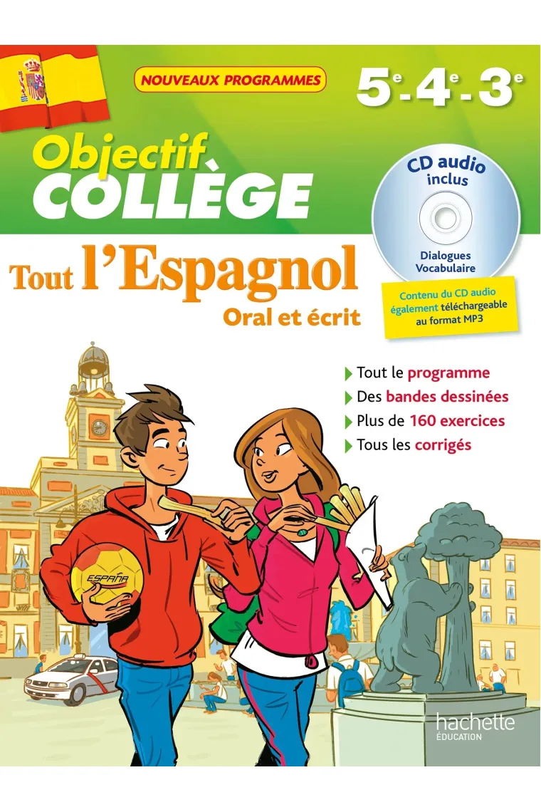 Tout l'espagnol 5E,4E,3E:Oral et écrit (Francés)