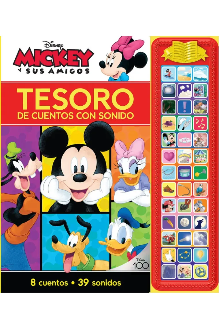 TESORO DE CUENTOS CON SONIDO MICKEY Y SUS AMIGOS SD TREASUR