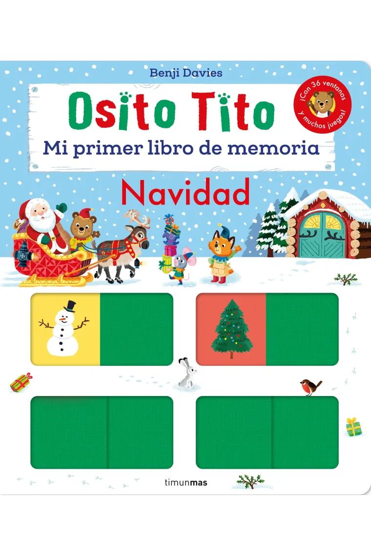 OSITO TITO MI PRIMER LIBRO DE MEMORIA NAVIDAD