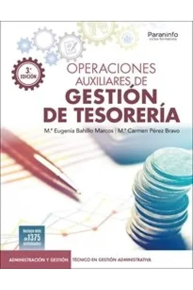 OPERACIONES AUXILIARES DE GESTION DE TESORERIA 3ª EDICION