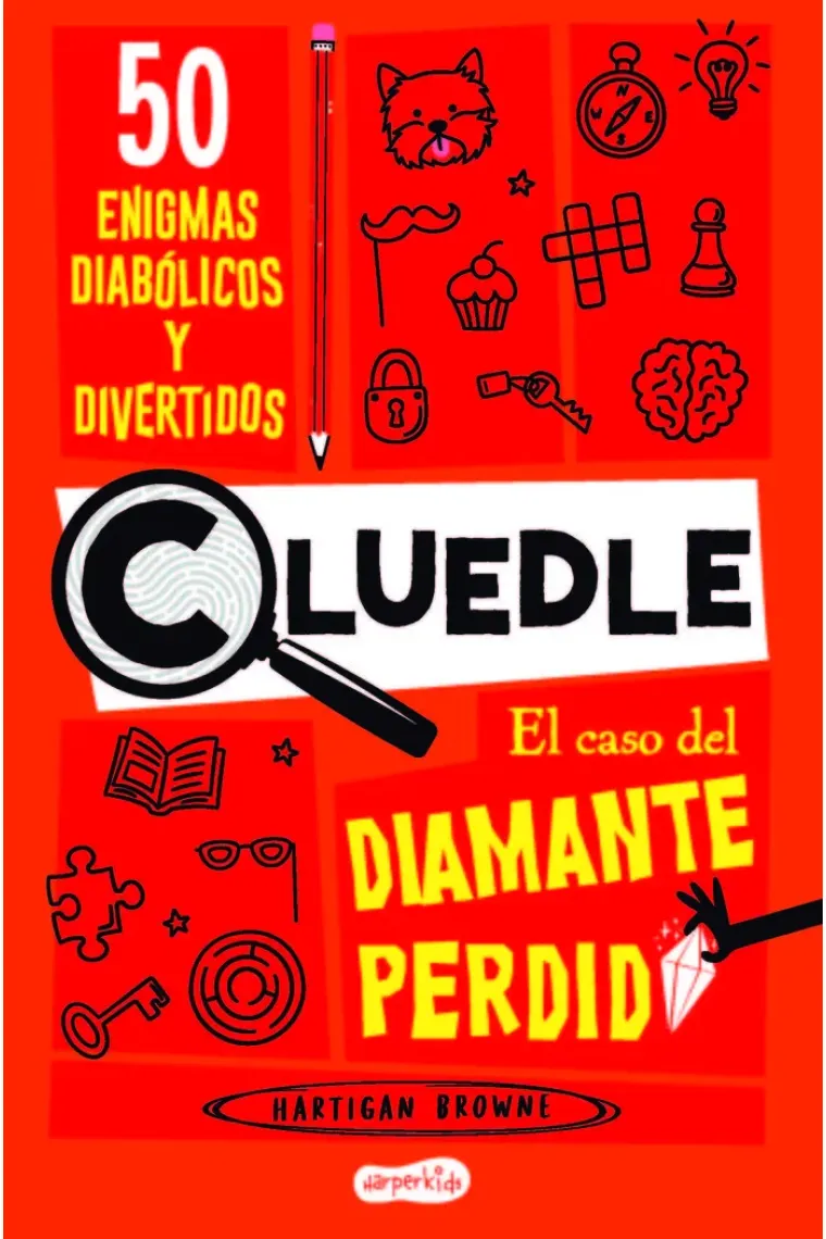 CLUEDLE EL CASO DEL DIAMANTE PERDIDO 50 ENIGMAS DIABOLICOS