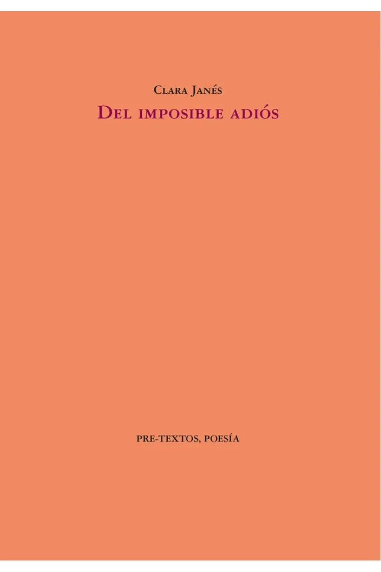 Del imposible adios