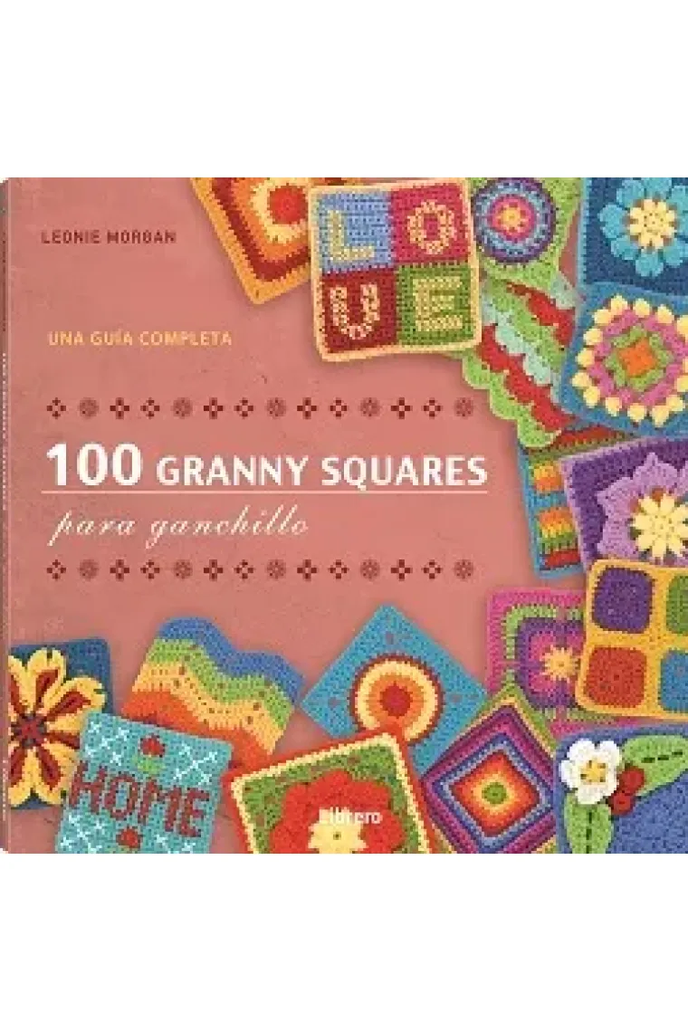 100 granny squares para ganchillo.