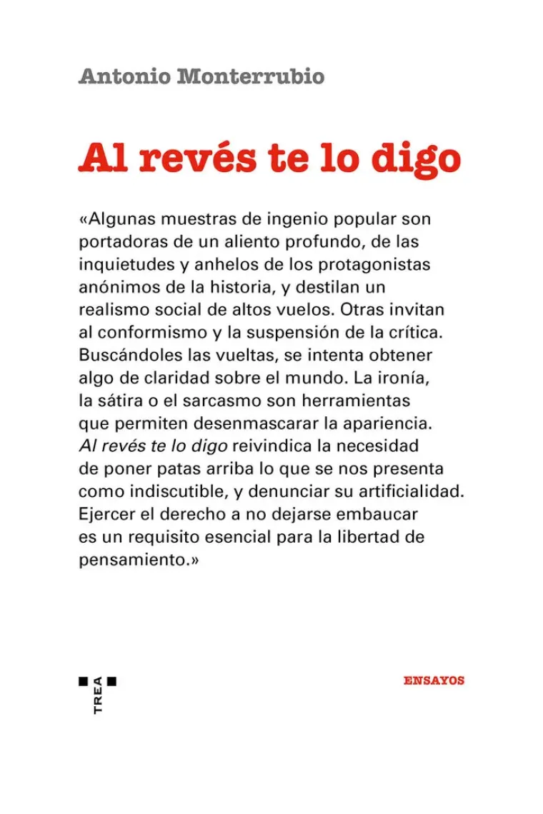 AL REVES TE LO DIGO