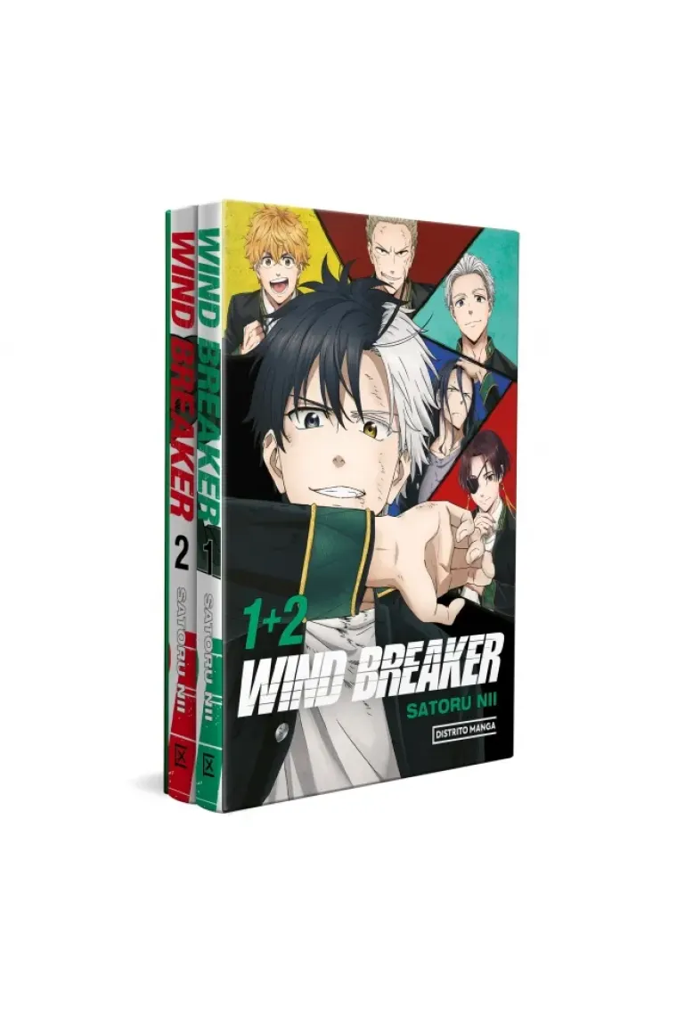 PACK WIND BREAKER 1 + WIND BREAKER 2 EDICION ESPECIAL ANIME