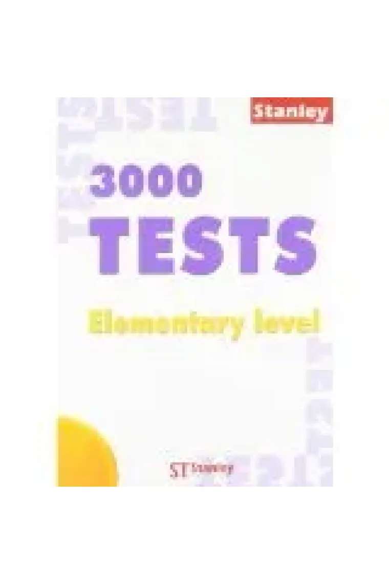 3000 tests Elementary level (Inglés)