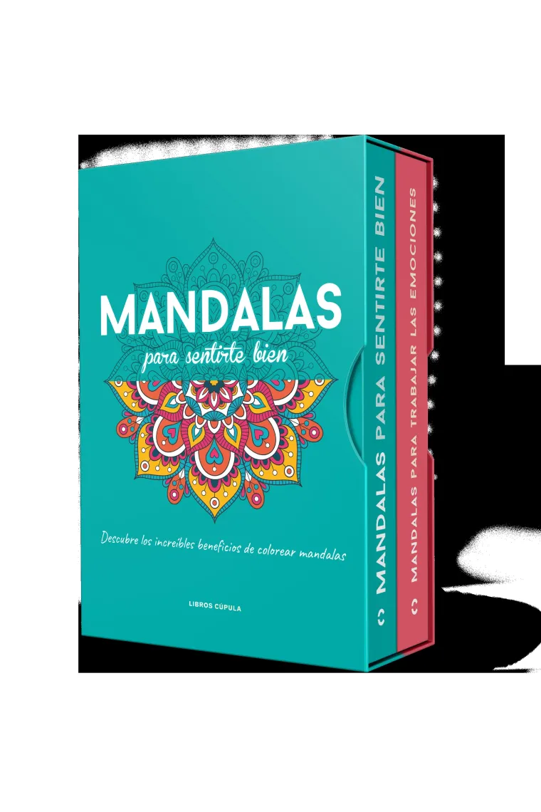Estuche mandalas para sentirte bien y mandalas para trabaja