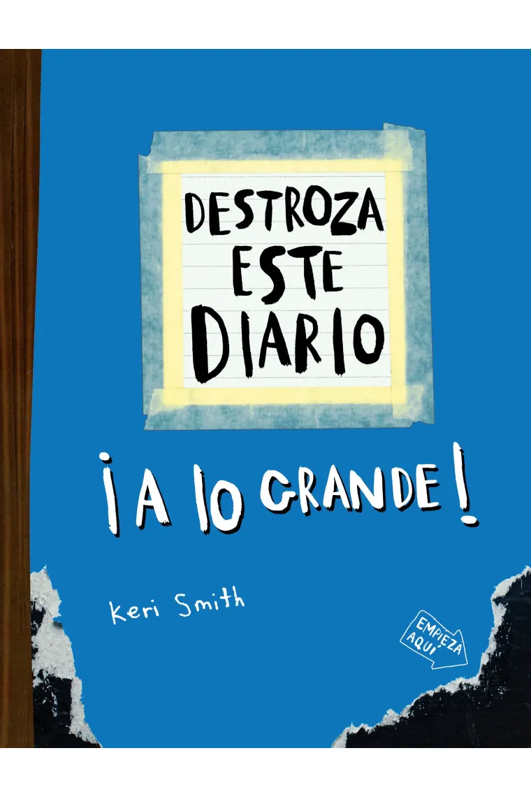 Destroza este Diario. ¡A lo gande!  Azul flúor