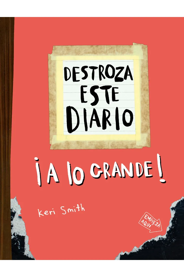 Destroza este Diario. ¡A lo gande!  Naranja flúor
