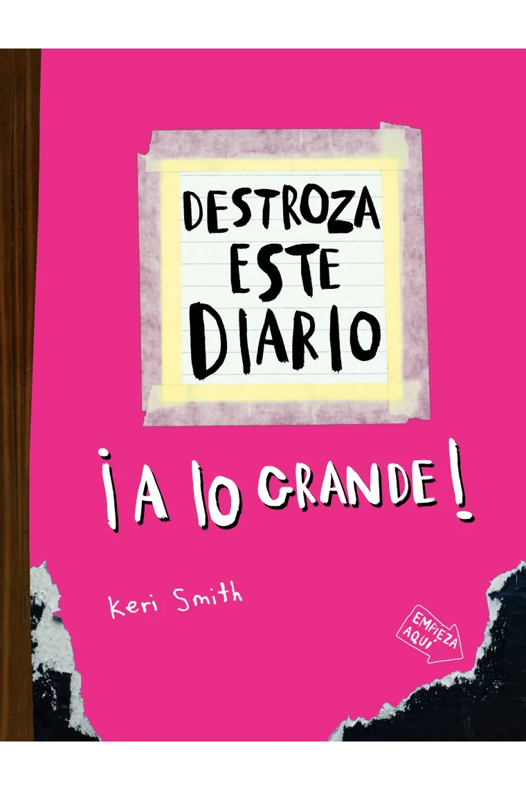 Destroza este Diario. ¡A lo gande!  Rosa  flúor