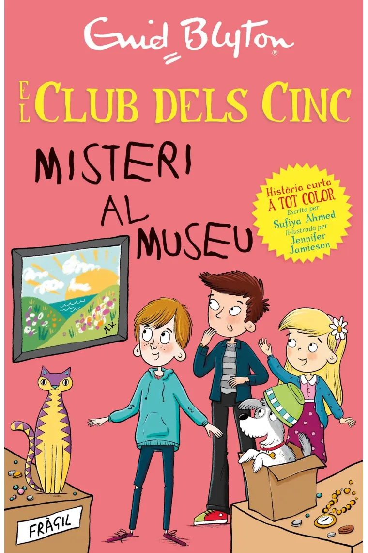 Misteri al museu (El club dels Cinc) (Catalán)