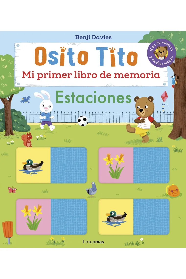 OSITO TITO MI PRIMER LIBRO DE MEMORIA ESTACIONES