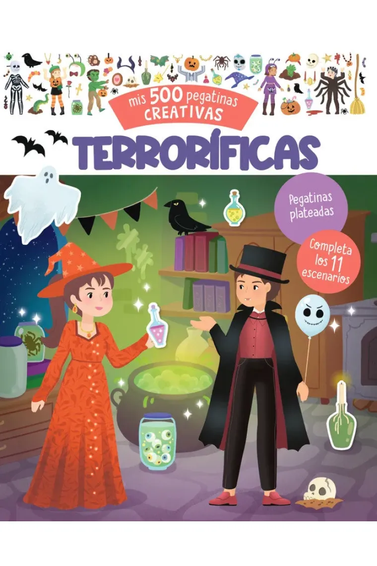 MIS 500 PEGATINAS CREATIVAS TERRORIFICAS
