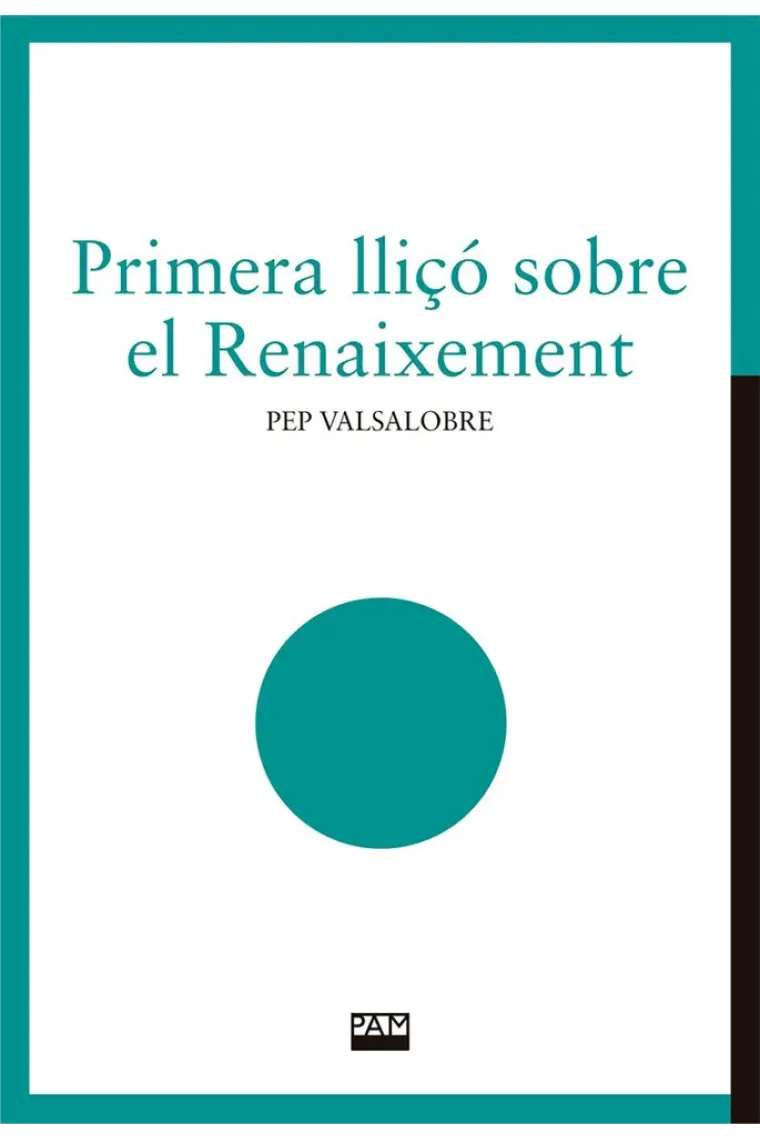 Primera lliçó sobre el Renaixement (Catalán)