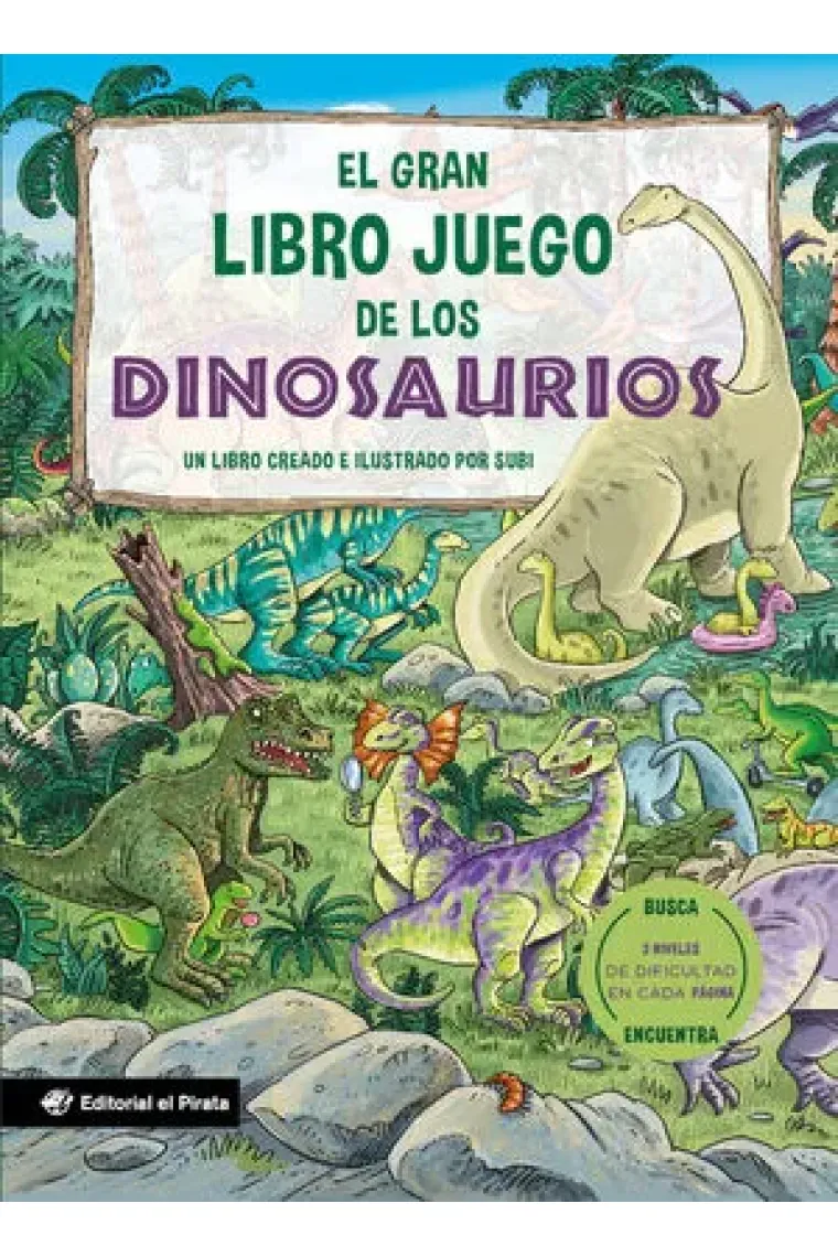 EL GRAN LIBRO JUEGO DE LOS DINOSAURIOS
