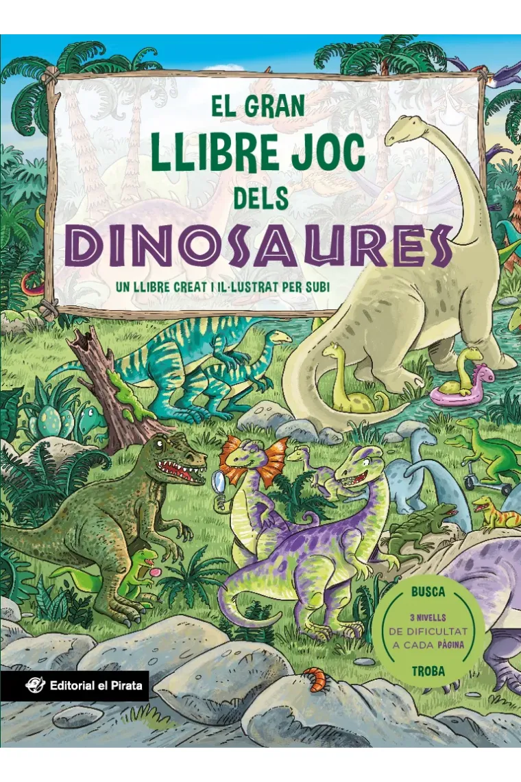 EL GRAN LLIBRE JOC DELS DINOSAURES