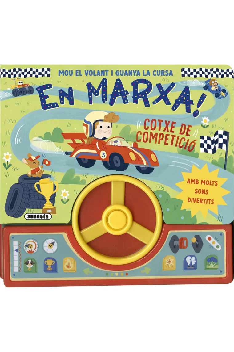 En marxa. Cotxe de competició (Catalán)