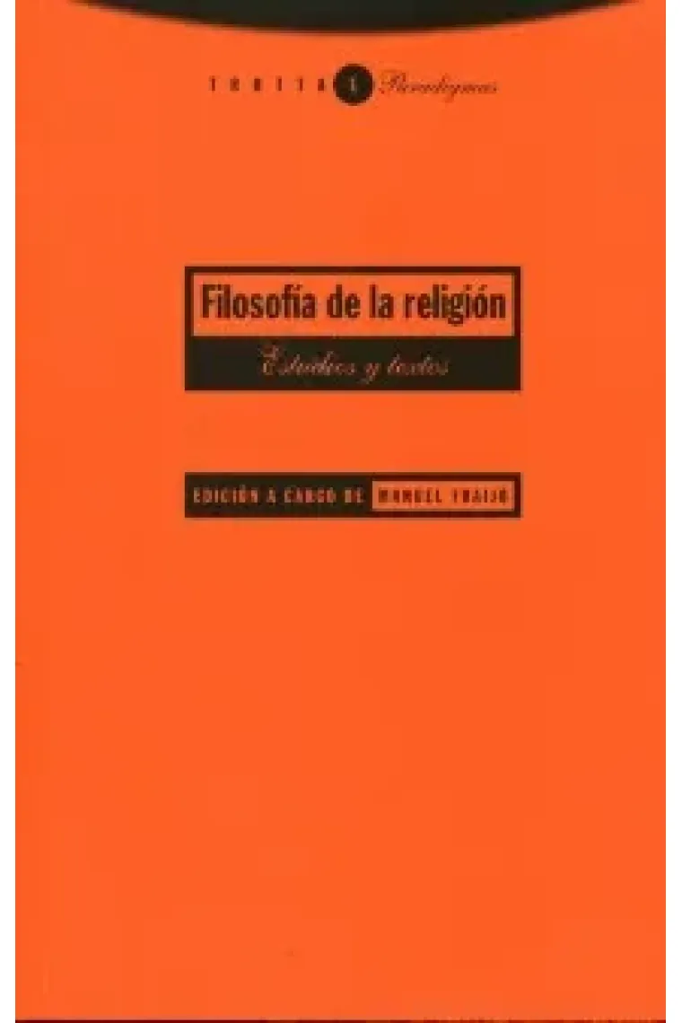 Filosofía de la religión (Estudios y textos)